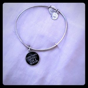 Alex and Ani everything happens for a reason brace